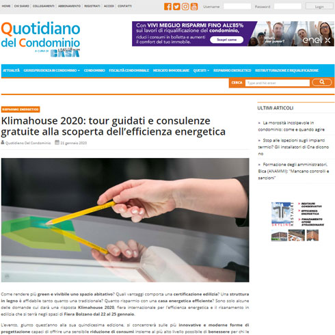 Quotidiano del condominio