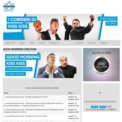 Good Morning Kiss Kiss (Radio Kiss Kiss)