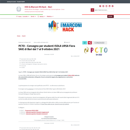 IISS G.Marconi M.Hack - Bari