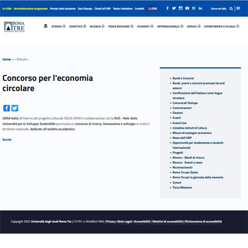 Università degli Studi Roma Tre